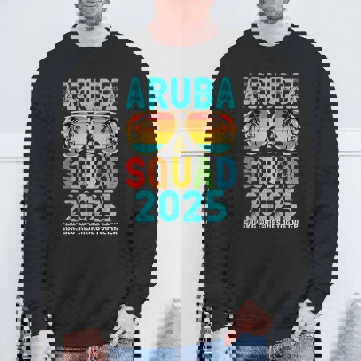 Aruba Squad 2025 Vacation Friends Family Matching Group Sweatshirt Gifts for Old Men