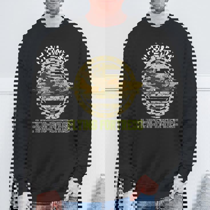 B-17 空飛ぶ要塞爆撃機 第二次世界大戦 飛行機 スウェットシャツ 高齢者への贈り物