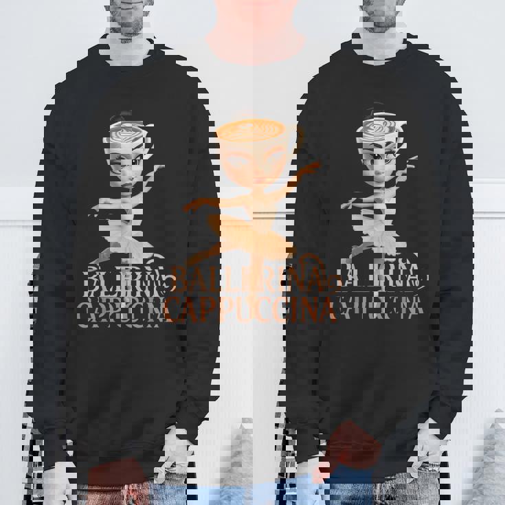 Ballerina Cappuccina Brainrot スウェットシャツ 高齢者への贈り物