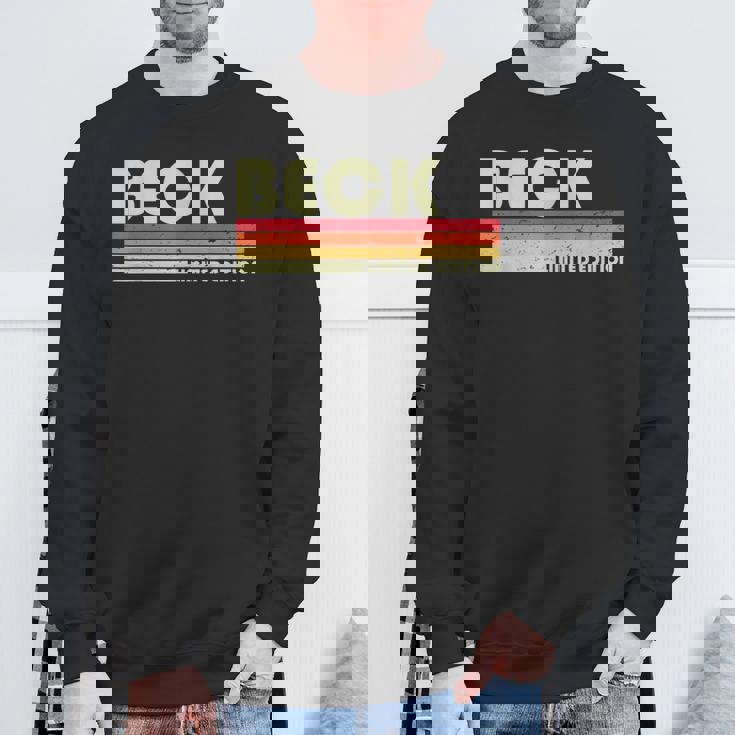 Beckurname 面白い レトロ ヴィンテージ 80年代 90年代 誕生日 再会 スウェットシャツ 高齢者への贈り物