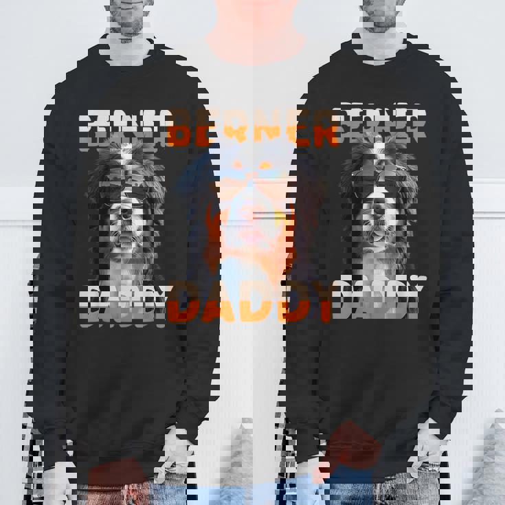 Berner Daddyバーニーズマウンテンドッグ お父さん 犬 お父さん 父の日 バーニーズ お父さん スウェットシャツ 高齢者への贈り物