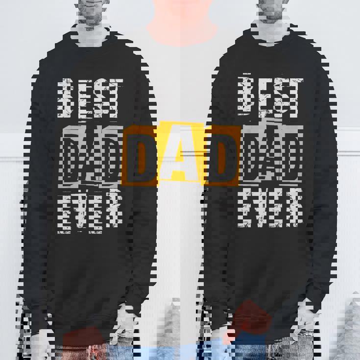 Best Dad Ever ヴィンテージ 父の日 おもしろ お父さん メンズ 夫 スウェットシャツ 高齢者への贈り物