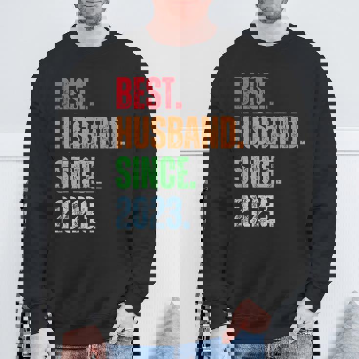 Best Husbandince 2023 2Nd Anniversary Husband スウェットシャツ 高齢者への贈り物