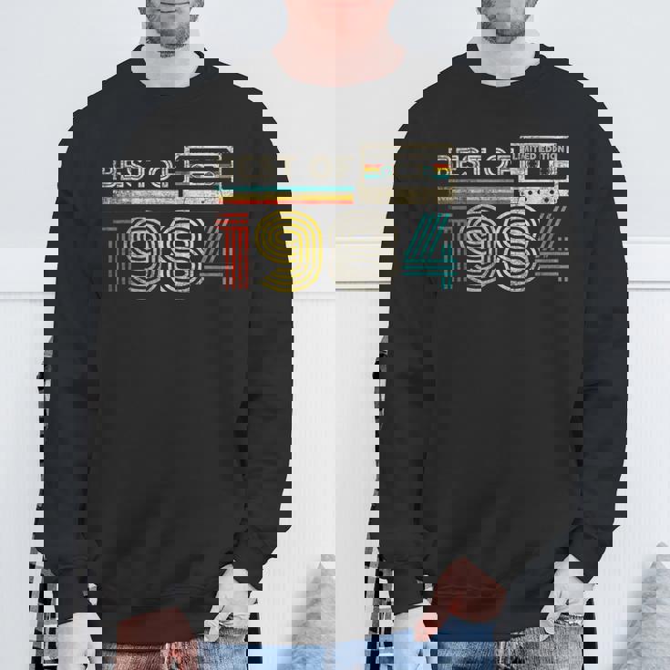 Best Of 1984 Classic Birthday 1984 Cassette Tapeintage スウェットシャツ 高齢者への贈り物