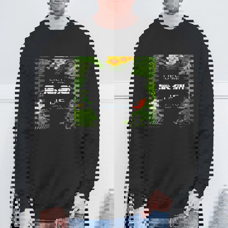 Big Wave Live Theeadoo Life ハワイアン スウェットシャツ 高齢者への贈り物