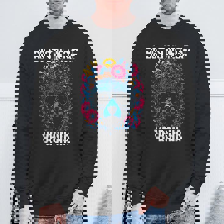 Bigtone Gap バージニア Usa クマと花のデザイン スウェットシャツ 高齢者への贈り物