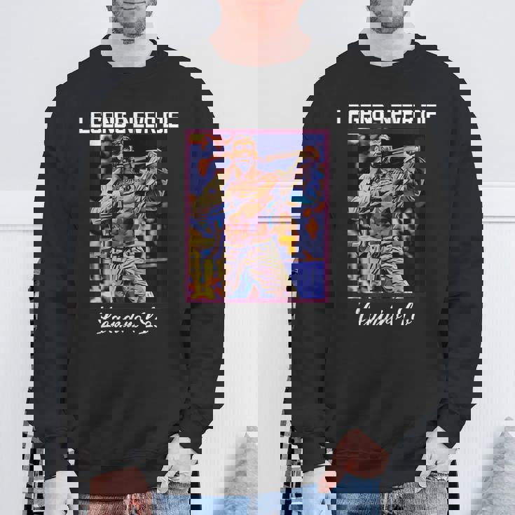 Bjj Legends Never Die Bjj Gi ブラジリアン柔術 スウェットシャツ 高齢者への贈り物