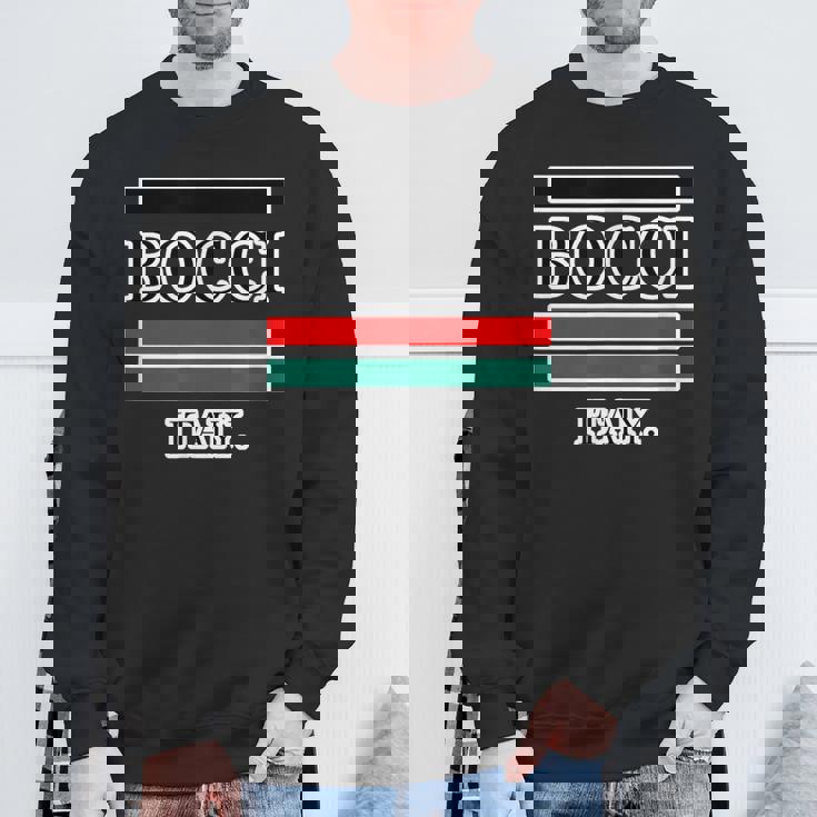 Bocci ぼっち ロゴ Itaiy 痛い イタリア国旗風【変なtシャツ屋さん】陰キャ オタク ブランド パロディ 面白 スウェットシャツ 高齢者への贈り物