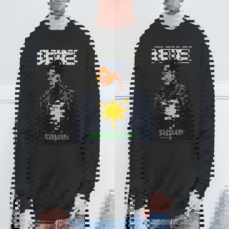 Bring Him Home ロドリゴ・ドゥテルテ フィリピン国旗 スウェットシャツ 高齢者への贈り物