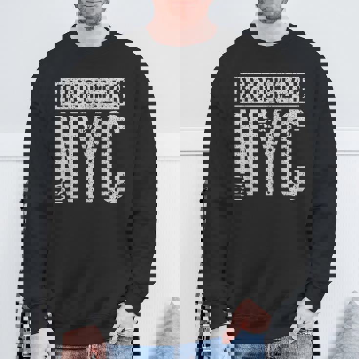 Brooklyn Est 1932 New York Usa Urban スウェットシャツ 高齢者への贈り物