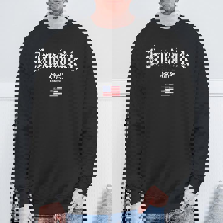 Brunswick Maine Gothic スウェットシャツ 高齢者への贈り物