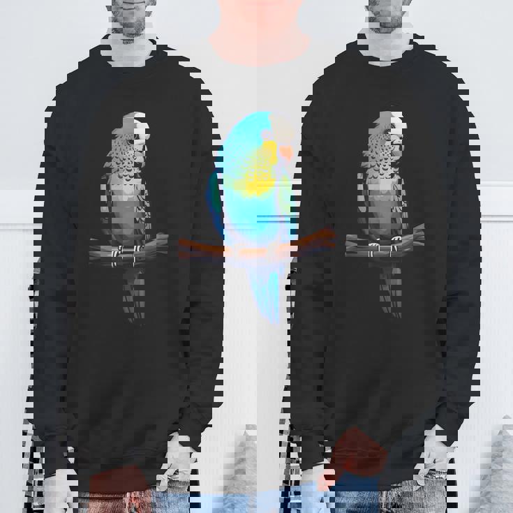 Budgies ペット オウム インコ 鳥 ウェリデザイン スウェットシャツ 高齢者への贈り物