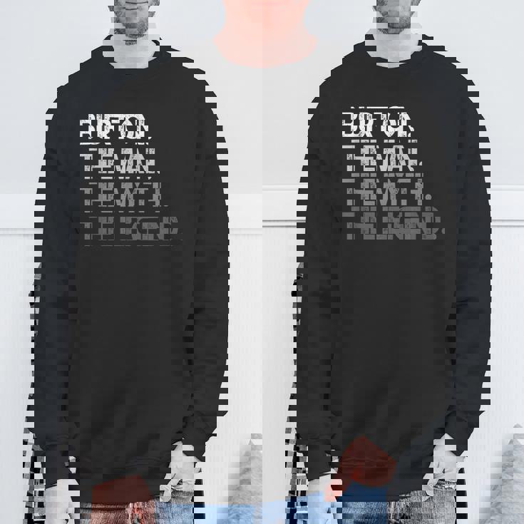 Burton -The Man Myth Legend スウェットシャツ 高齢者への贈り物