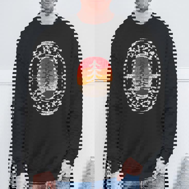 Burton Michigan ビンテージ レトロ グラフィック スウェットシャツ 高齢者への贈り物