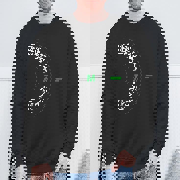 Camera Mode Photographer Photography カメラモードカメラマン写真撮影 スウェットシャツ 高齢者への贈り物