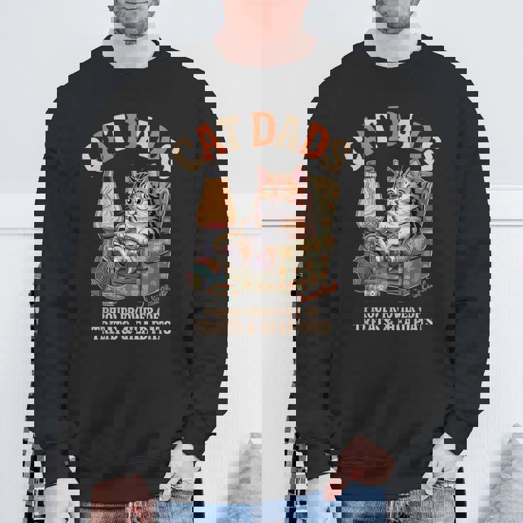 Cat Dadsocial Club Cat Dad ビンテージ スウェットシャツ 高齢者への贈り物