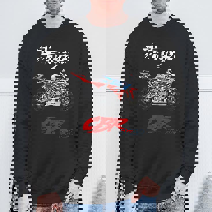 Cbr、オートバイ、オートバイ、ロードレース、バイカー、スポーツバイク、Pc40。 スウェットシャツ 高齢者への贈り物