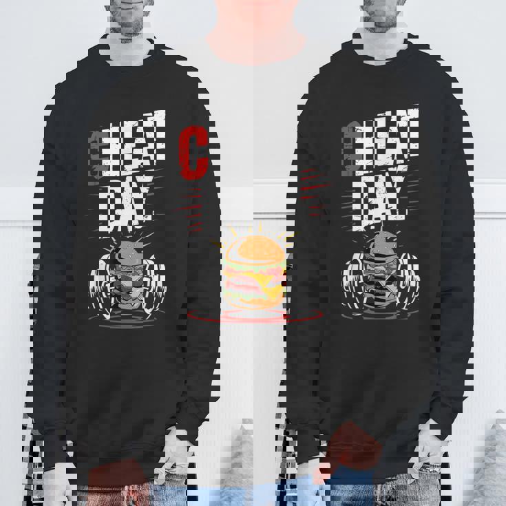 Cheat Day チート・デイ フィットネス 気ままなジム ブレイク ダイエット 冷え込む日 スウェットシャツ 高齢者への贈り物