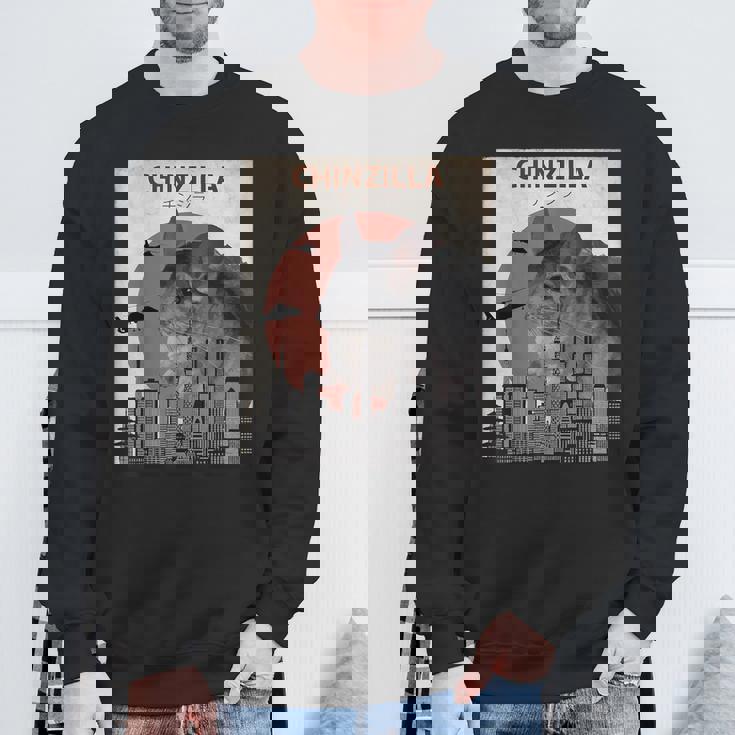 Chinzilla おもしろチンチラtシャツ スウェットシャツ 高齢者への贈り物