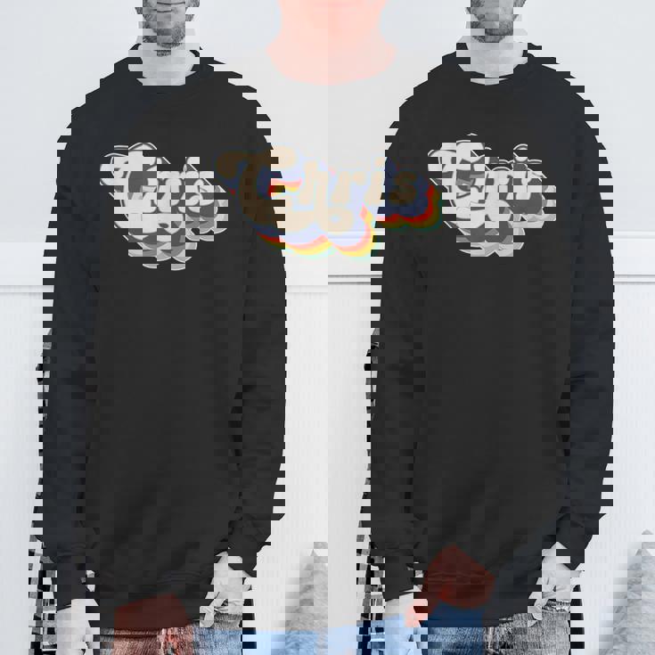 Chris 名前 名前入り 姓 名前 クリス スウェットシャツ 高齢者への贈り物