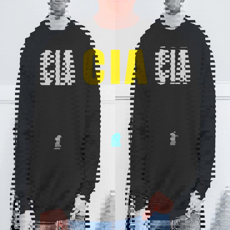 Cia エージェント バードウォッチング コンスピラシー ピジョン スパイ スウェットシャツ 高齢者への贈り物