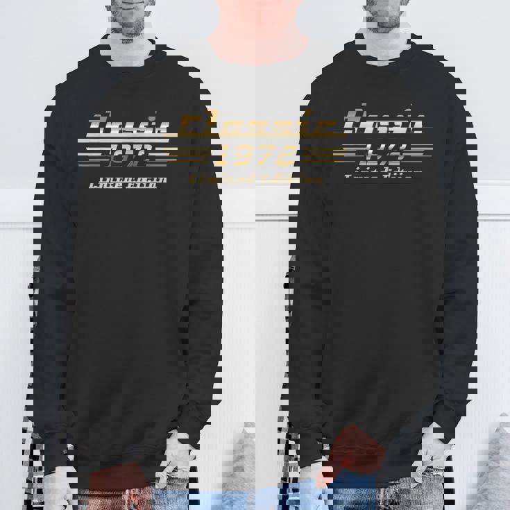 Classic 1972 ヴィンテージカー誕生53周年 スウェットシャツ 高齢者への贈り物