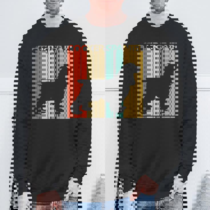 Cockerpaniel アメリカン・コッカー・スパニエル スウェットシャツ 高齢者への贈り物