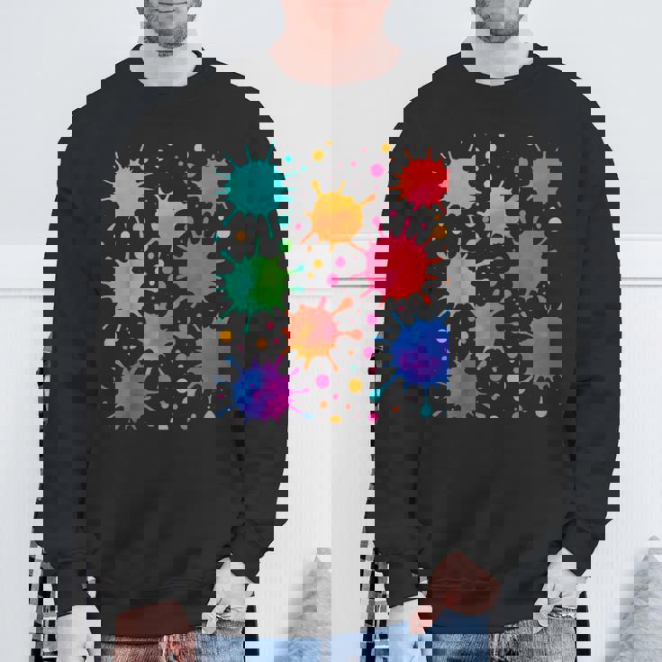 Colorplash アートtシャツ スウェットシャツ 高齢者への贈り物