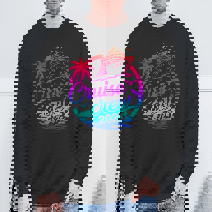Cruise Crew 2025 Summer Vacation Trip Matching Group Sweatshirt Gifts for Old Men