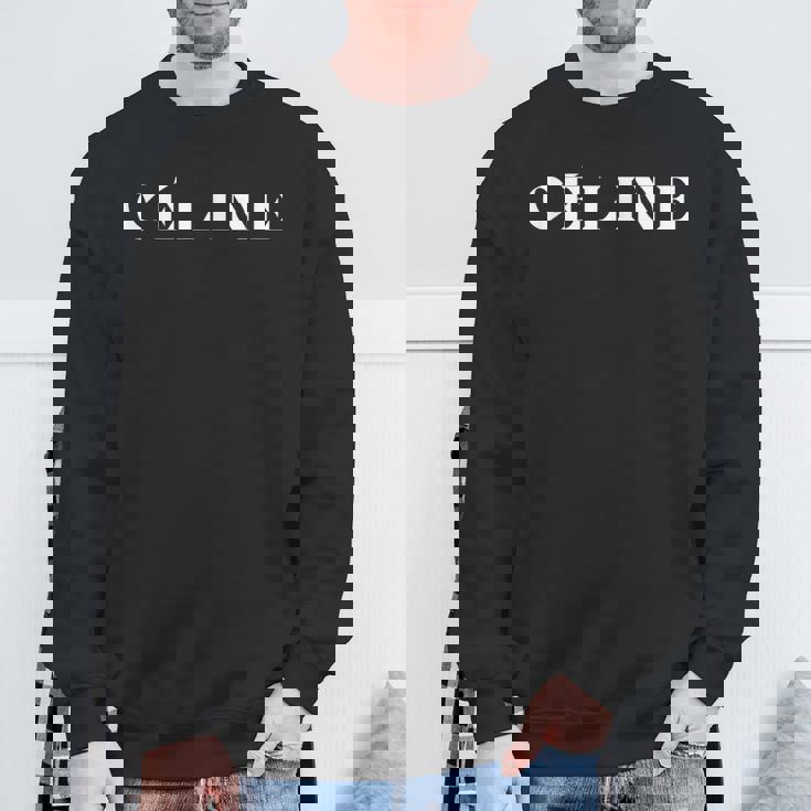 Céline Hello My Name Is お名前バッジ 名前 スウェットシャツ 高齢者への贈り物