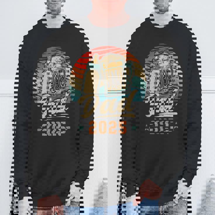 Dad 2025 年のパパ 初めての父の日 若いパパ 新しいパパ スウェットシャツ 高齢者への贈り物