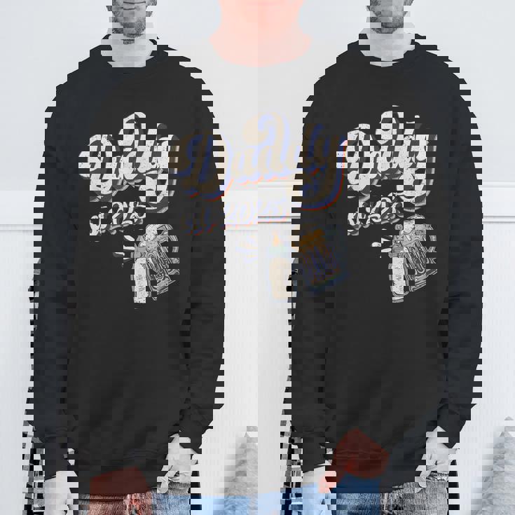 Daddy Est 2025 初めての父の日 新しいパパ 若い父親 スウェットシャツ 高齢者への贈り物