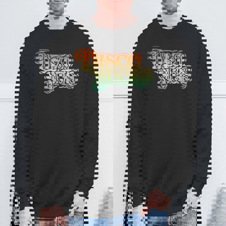 Discoucks 1970S Retrointage DesgastadoCamisa de entrenamiento Regalos para ancianos