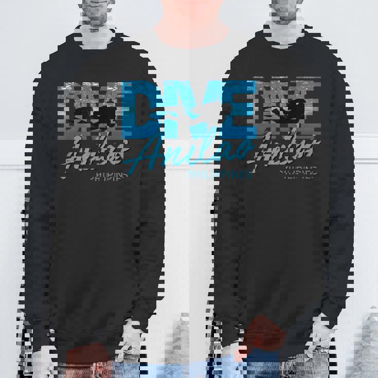 Dive Anilao フィリピンスキューバダイビングトリップダイバーtシャツ スウェットシャツ 高齢者への贈り物