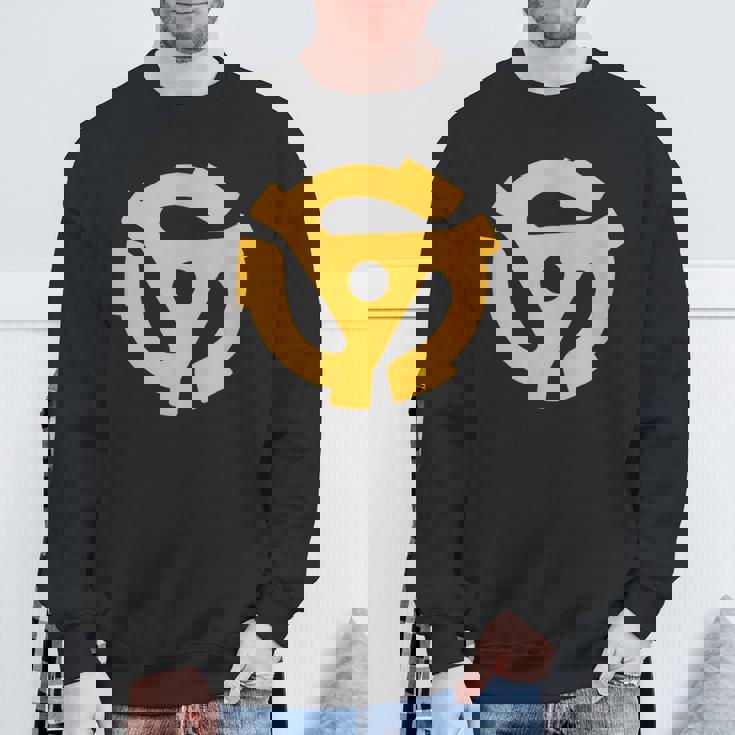 Dj 45Rpmアダプター ターンテーブルミュージック スウェットシャツ 高齢者への贈り物