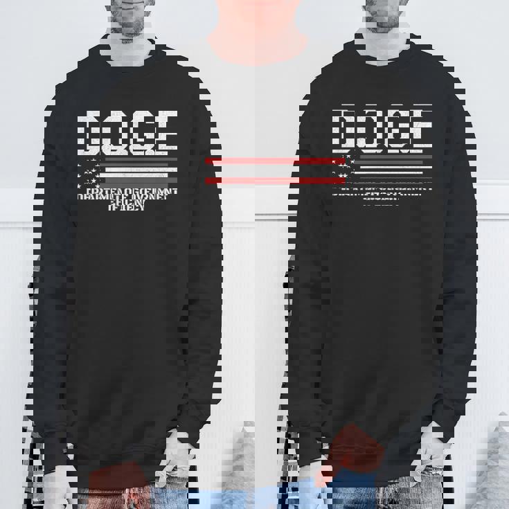 Doge DOGE 政府効率省 スウェットシャツ 高齢者への贈り物