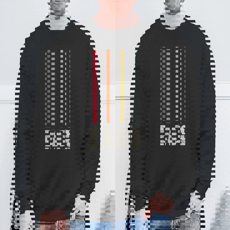 Eadg 4弦ベースギター レトロヴィンテージベースプレーヤー スウェットシャツ 高齢者への贈り物