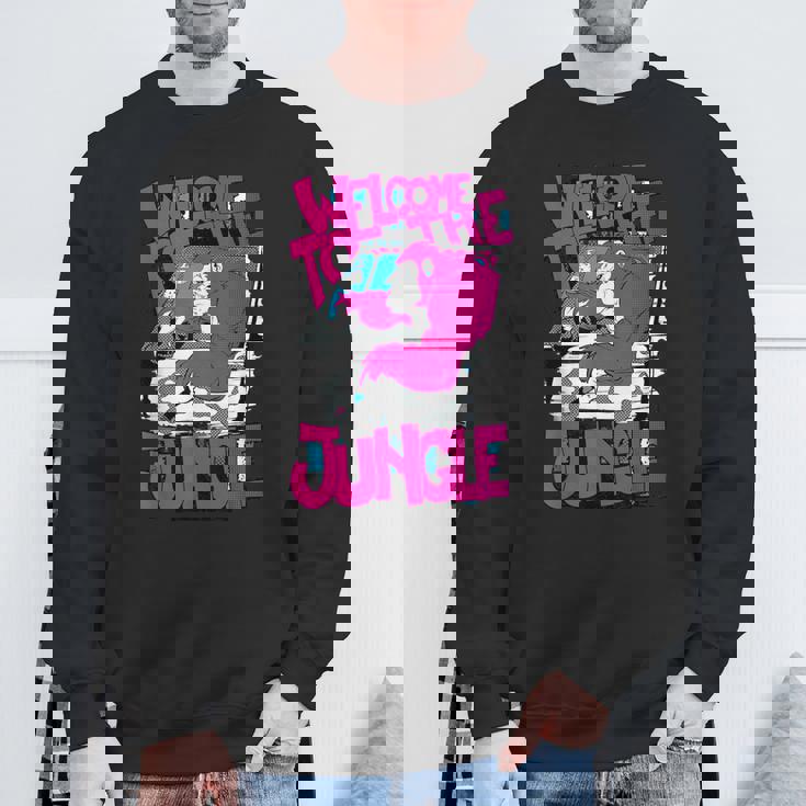 Edmトリッピーゴリラジャングルダンスミュージックレイブフェスティバル スウェットシャツ 高齢者への贈り物