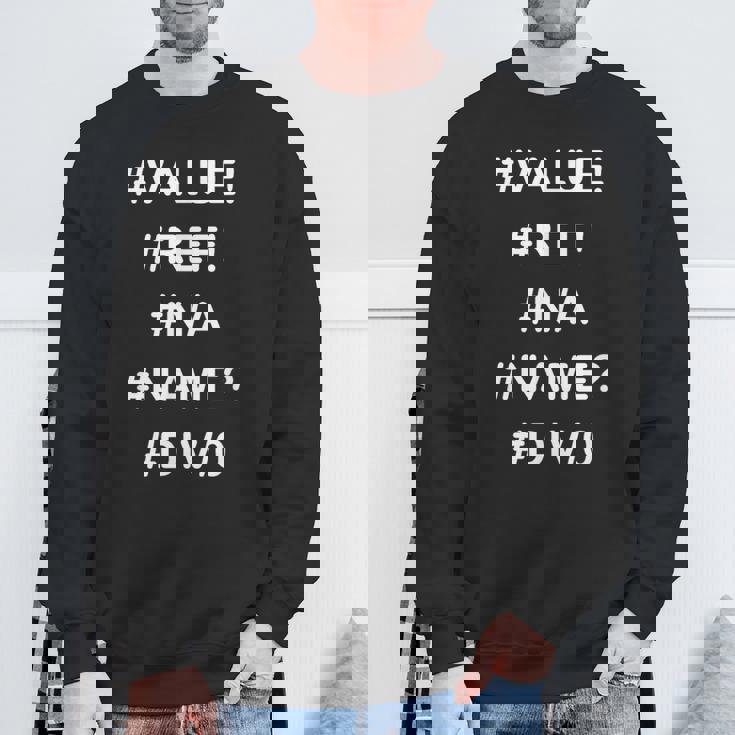 Excelデザインの面白い会計士シャツのエラー スウェットシャツ 高齢者への贈り物