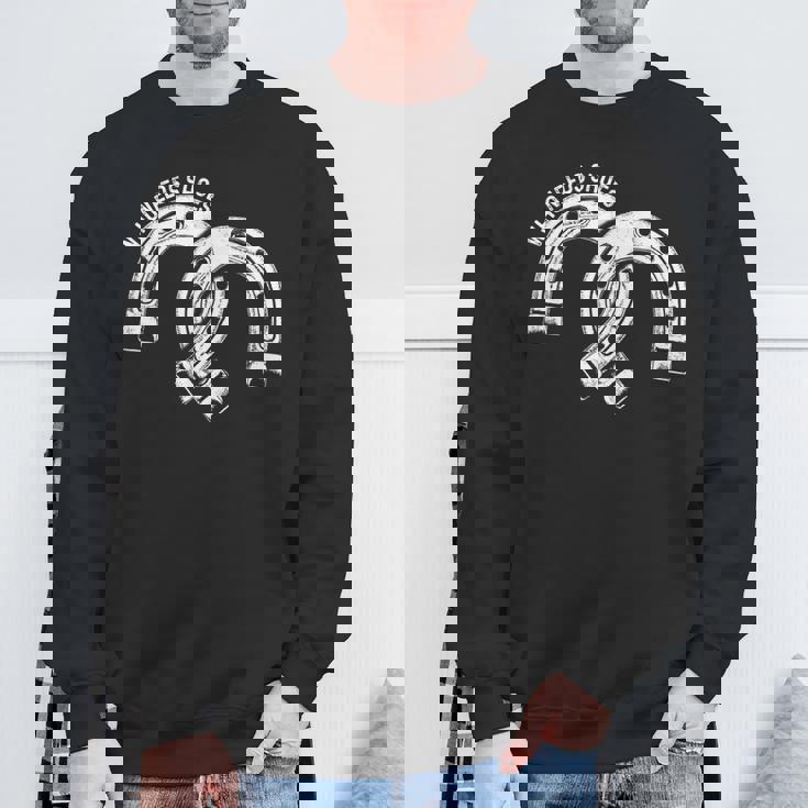 Farrier Needs 靴 蹄鉄 トリム 馬蹄 靴 スウェットシャツ 高齢者への贈り物