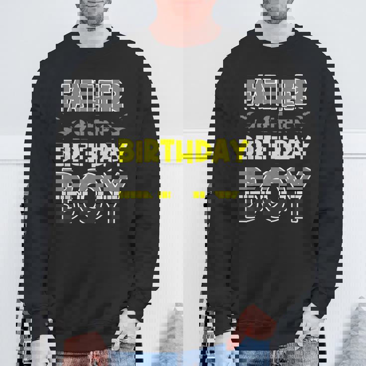 Father Of The Birthday Boy Bat Family Party Theme Boys Sweatshirt Gifts for Old Men