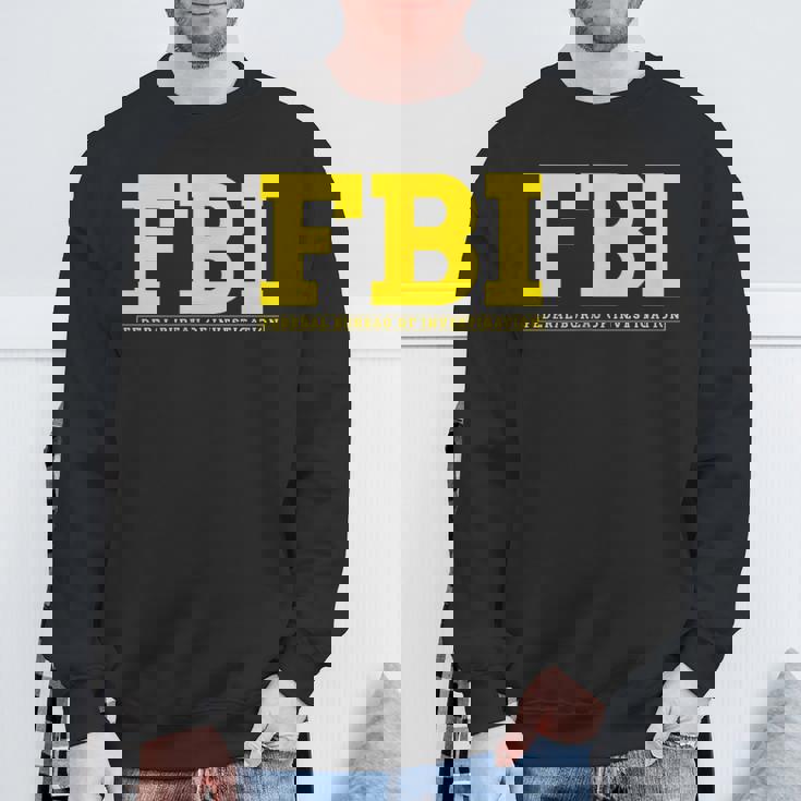 Fbi連邦捜査官事務所両面 スウェットシャツ 高齢者への贈り物