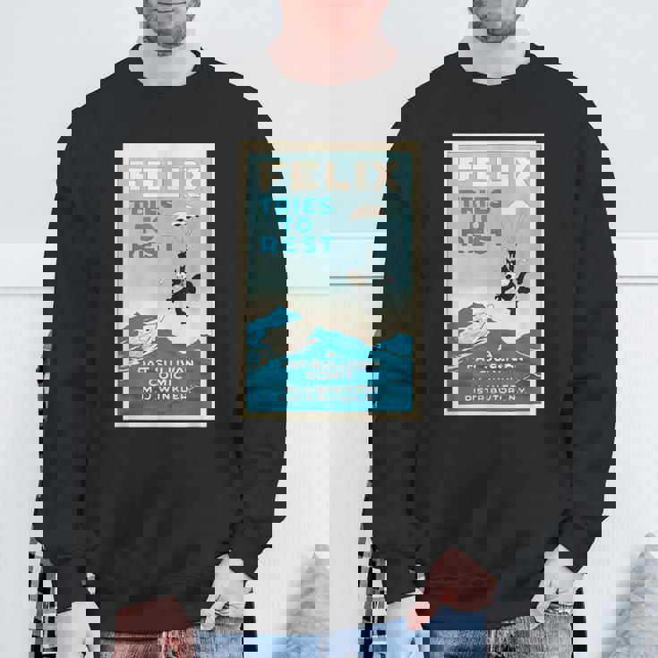 Felix Tries To Rest 1924 スウェットシャツ 高齢者への贈り物