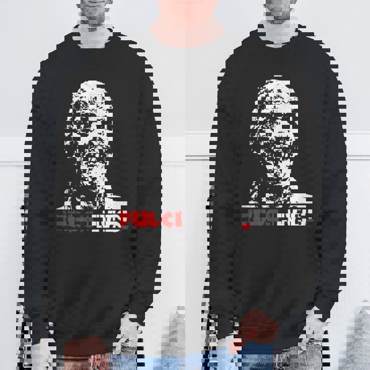 Fulci Livesゾンビホラー映画tシャツ スウェットシャツ 高齢者への贈り物