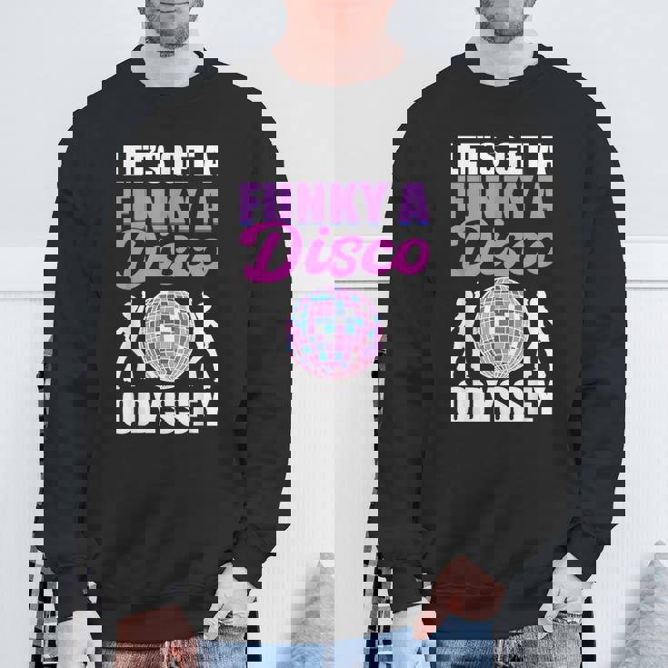 Funkyoul Music Lovers ヴィンテージ グルーヴィーディスコ スウェットシャツ 高齢者への贈り物