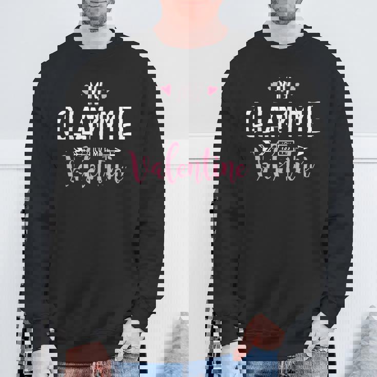 My Glammy Is Myalentine パーティーギフト スウェットシャツ 高齢者への贈り物