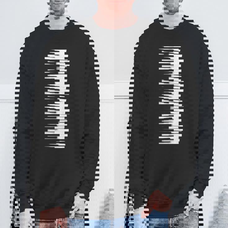 Wobbly ピアノキーボード – ピアニスト&ミュージシャンのグラフィック スウェットシャツ 高齢者への贈り物