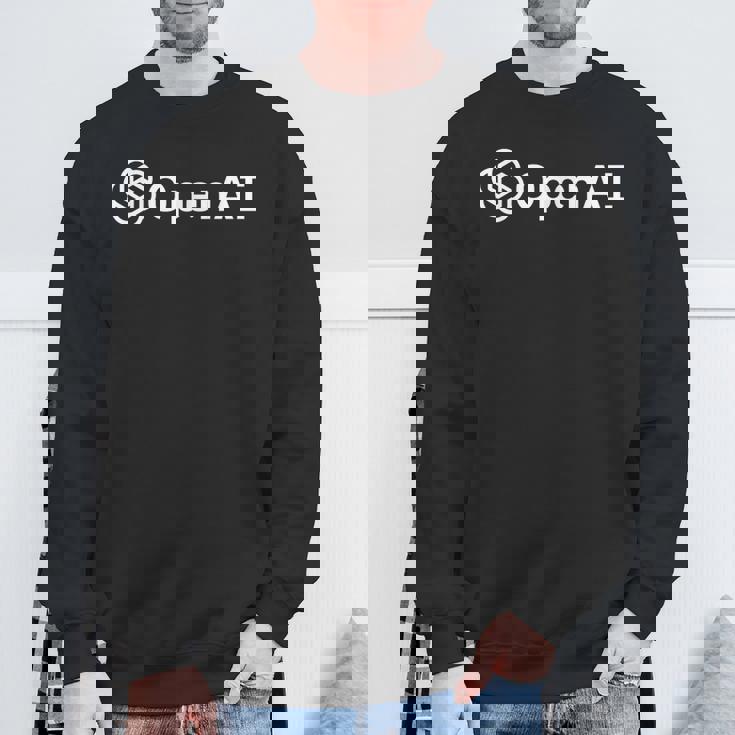 Geeky Openai 人工知能コンピュータープログラマー スウェットシャツ 高齢者への贈り物