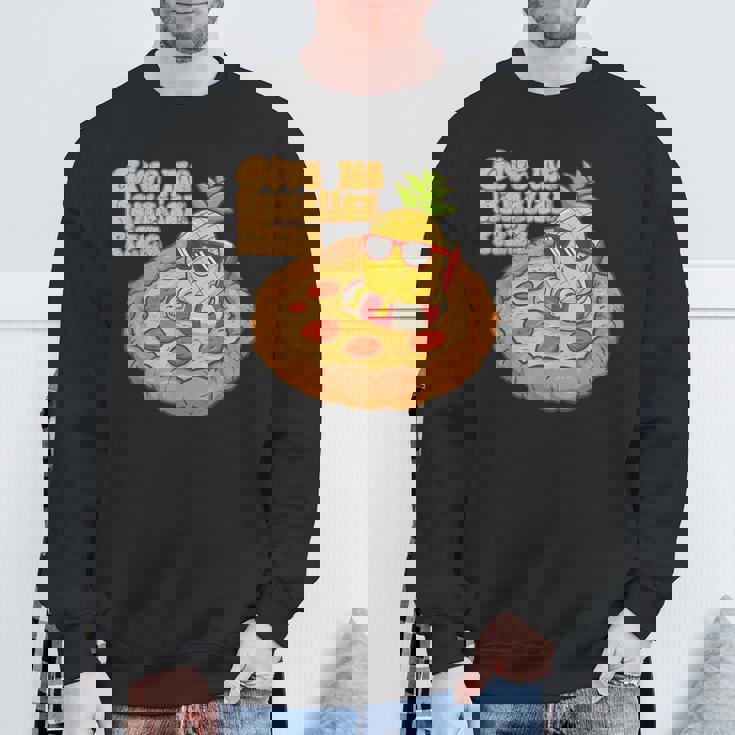 Give Me ハワイアンピザ パイナップル ピザ愛好家 ハワイアンピザ スウェットシャツ 高齢者への贈り物