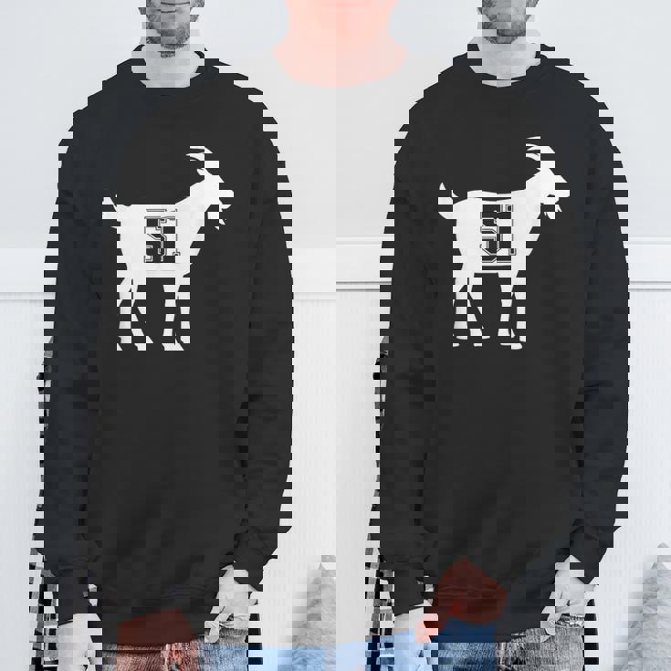 Goat 51 GOATナンバーフィフティワンヤギ スウェットシャツ 高齢者への贈り物